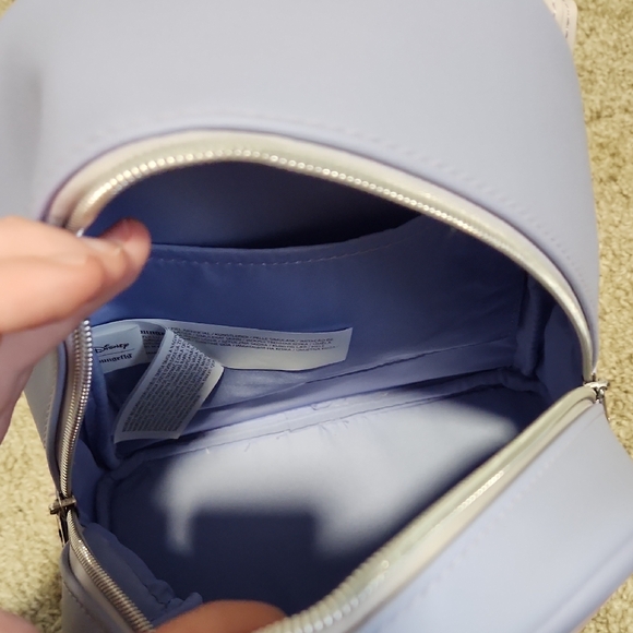 Disney Loungefly Lavender Cat Backpack - Picture 6 of 9